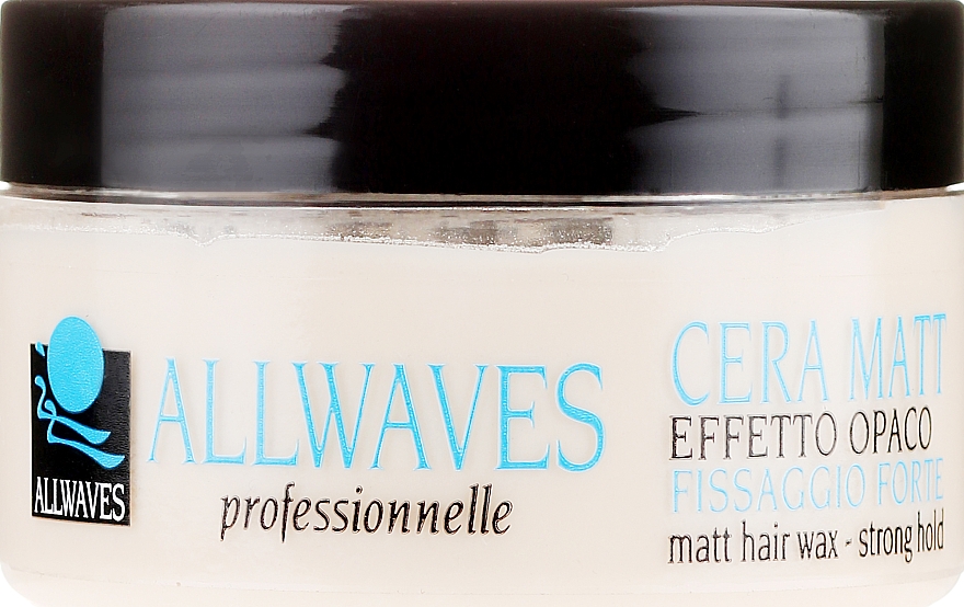 Haarwachs mit Matteffekt Starker Halt - Allwaves Matt Hair Wax — Bild N1