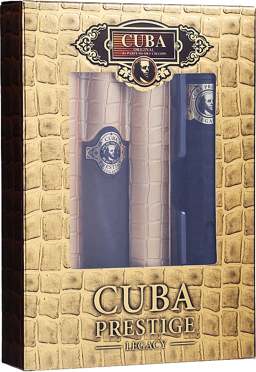 Cuba Prestige Legacy - Duftset (Eau de Toilette 35ml + Eau de Toilette 90ml) — Bild N1