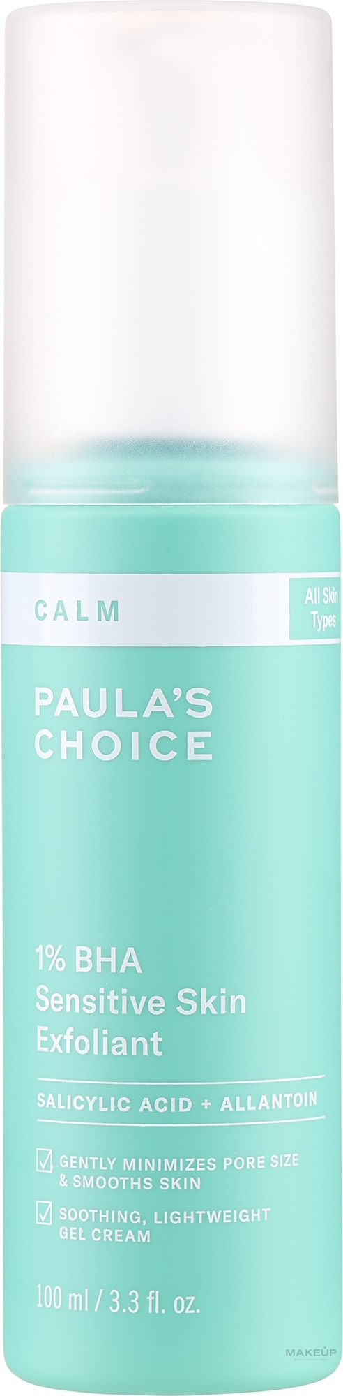 Gesichtspeeling - Paula's Choice Calm 1% BHA Sensitive Skin Exfoliant  — Bild 100 ml