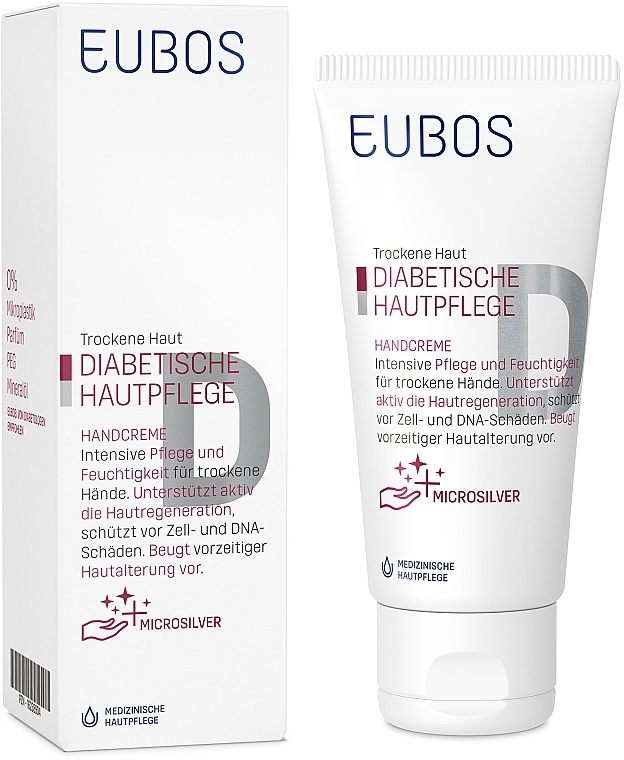 Handcreme - Eubos Med Diabetic Skin Care Hand Cream — Bild N1