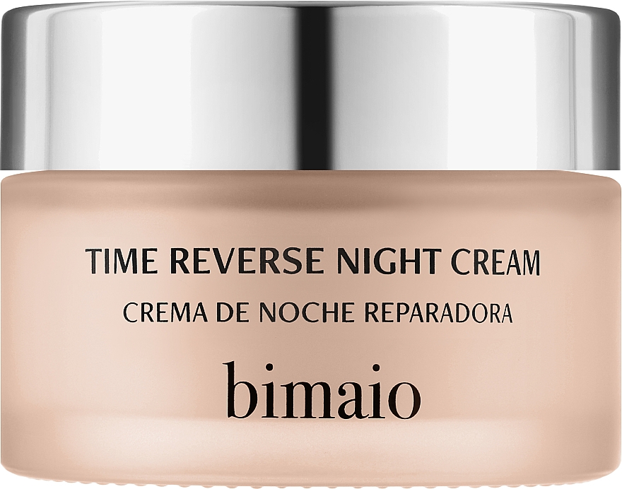 Revitalisierende Nachtcreme für das Gesicht - Bimaio Time Reverse Night Cream — Bild N1