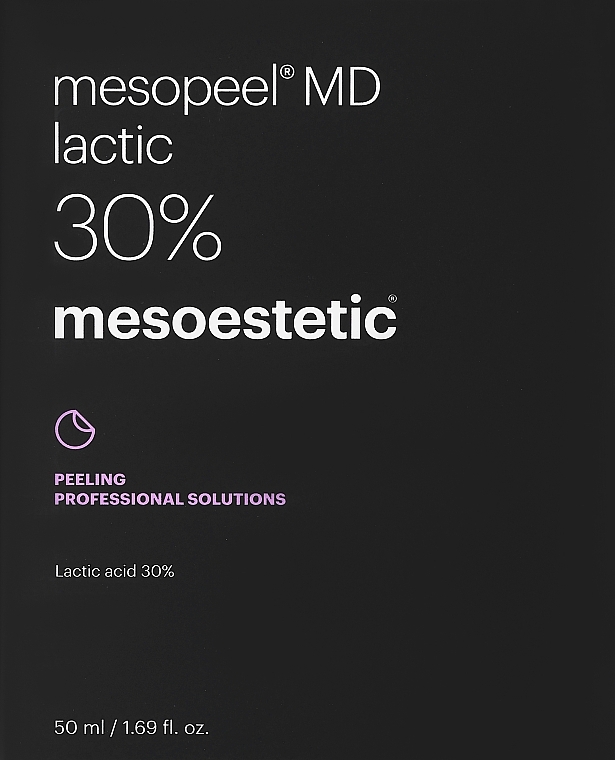 Oberflächliches Peeling mit 30 % Milchsäure - Mesoestetic Mesopeel Lactic 30% — Bild N1