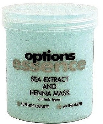 Maske mit Meerescocktail und Henna-Extrakt - Osmo Options Essence Sea Extract And Henna Mask — Bild N1