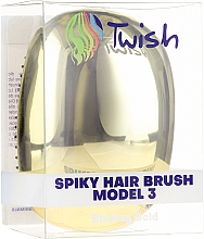 Entwirrbürste gold - Twish Spiky 3 Hair Brush Shining Gold — Bild N4