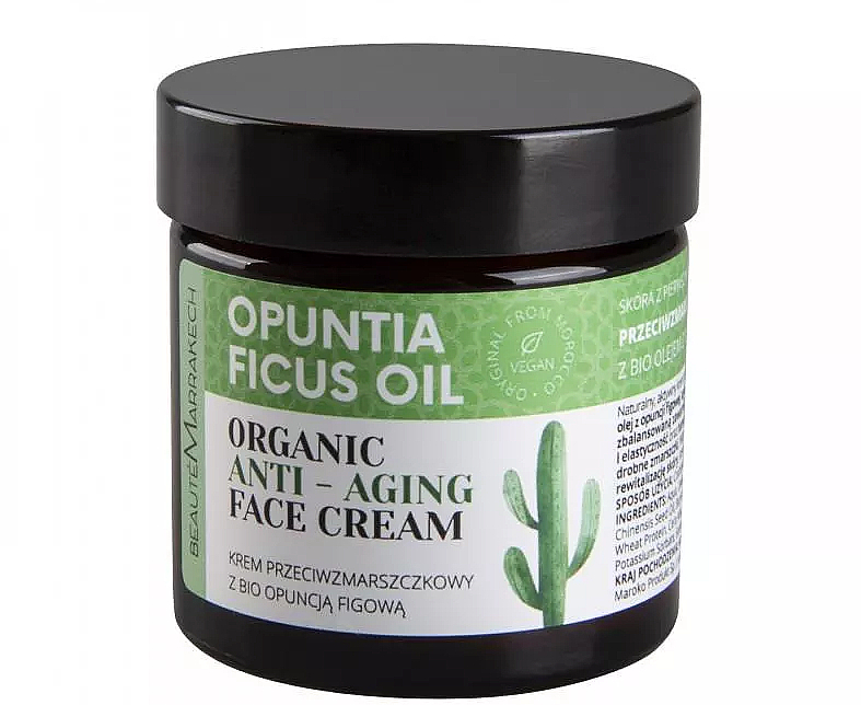 Anti-Falten Gesichtscreme mit Bio Kaktusfeigenöl - Beaute Marrakech Anti-Wrinkle Face Cream With Bio Oil Of Fig Prickly Pear — Bild N1