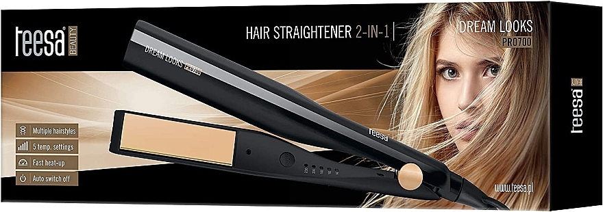 2in1 Haarglätter - Teesa Hair Straightner 2In1 Dream Looks PRO700 — Bild N5