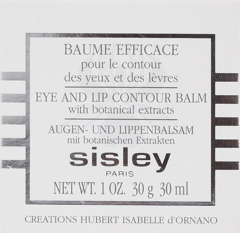Augen- und Lippenbalsam mit botanischen Extrakten - Sisley Baume Efficace Botanical Eye and Lip Contour Balm — Bild N3