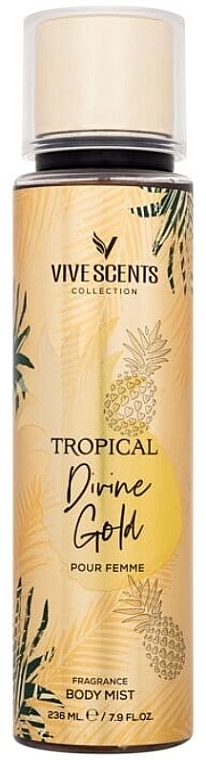 Parfümiertes Körperspray - Vive Scents Tropical Divine Gold Fragrance Body Mist — Bild N1