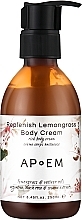 Düfte, Parfümerie und Kosmetik Revitalisierende Gesichts- und Körpercreme mit Zitronengras - APoEM Replenish Lemongrass Body Cream