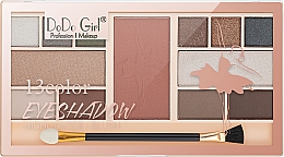 Düfte, Parfümerie und Kosmetik Make-up Palette - DoDo Girl 13 Color Eyeshadows Highlighter + Blush Palette