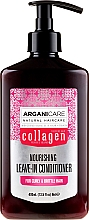 Pflegender Conditioner mit Kollagen und Arganöl - Arganicare Collagen Nourishing Leave-In Conditioner — Bild N1