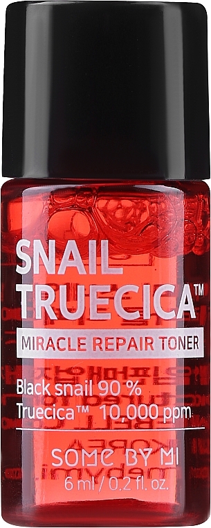 GESCHENK! Revitalisierender Toner mit schwarzem Schneckenschleim - Some By Mi Snail Truecica Miracle Repair Toner — Bild N1