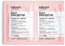 GESCHENK! Haarpflegeset - Dikson Super Discipline (Haarshampoo 15ml + Haarmaske 15ml)  — Bild N1