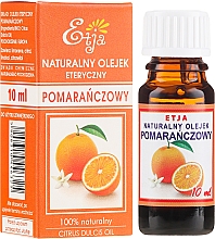 Düfte, Parfümerie und Kosmetik Natürliches ätherisches Orangenöl - Etja Natural Citrus Dulcis Oil