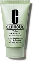 GESCHENK! Peeling-Creme für das Gesicht - Clinique 7 Day Scrub Cream Rinse-Off Formula — Bild N2