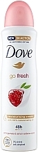 Antitranspirant Deodorant Granatapfel und Zitronenverbene - Dove Go Fresh 48h Pomegranate & Lemon Verbena — Bild N1