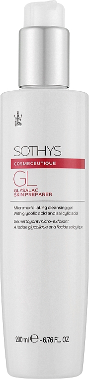 Multiaktives Gesichtsreinigungsgel - Sothys Glisalac Skin Preparer — Bild N1