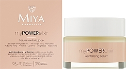 Feuchtigkeitsserum für strahlende Gesichtshaut - Miya Cosmetics My Power Elixir Face Serum — Foto N2