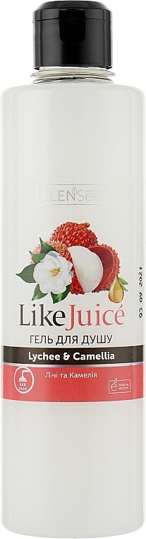 Duschgel Litschi und Kamelie - ElenSee Like Juice Lychee & Camellia — Bild N2