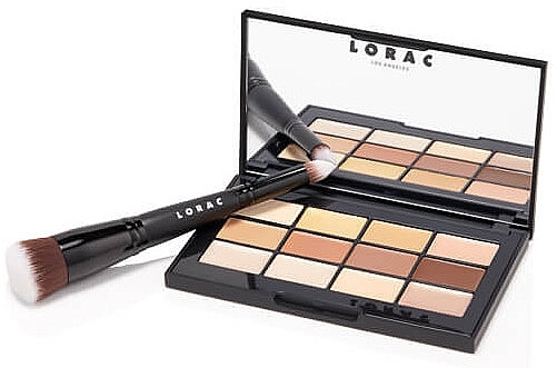 Lorac Pro Conceal/Contour Palette & Brush - Lorac Pro Conceal/Contour Palette & Brush  — Bild N1