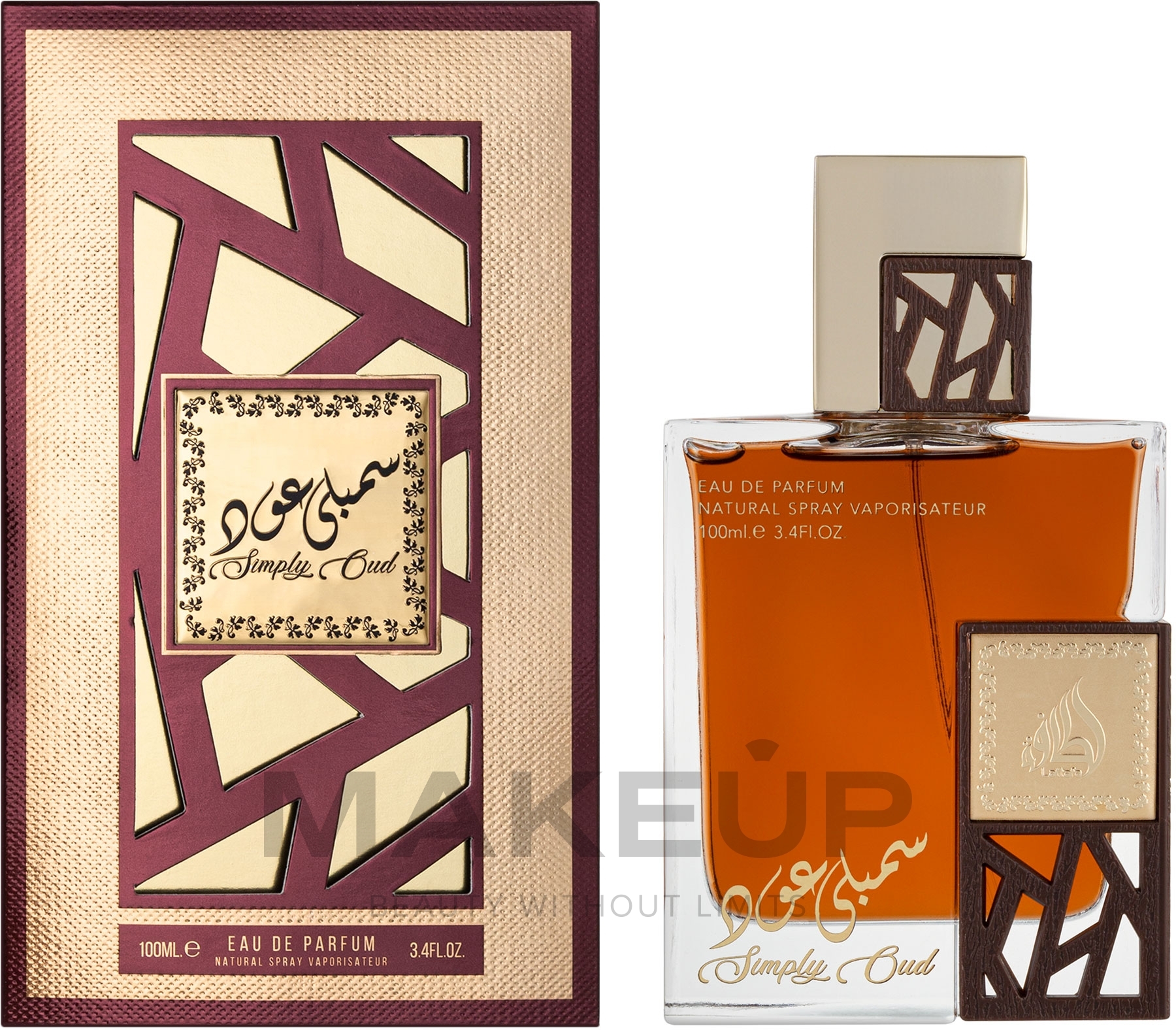 Lattafa Perfumes Simply Oud - Eau de Parfum — Bild 100 ml