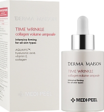 Ampullenserum mit Kollagen - Medi Peel Derma Maison Time Wrinkle Collagen Volume Ampoule — Bild N2