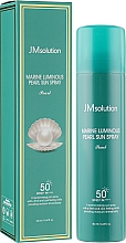 Sonnenschutzspray für das Gesicht - JMsolution Marine Luminous Pearl Sun Spray Pearl SPF50+ PA++++ — Bild N1