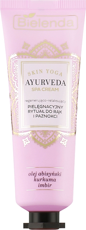 Revitalisierende und entspannende Handcreme - Bielenda Ayurveda Skin Yoga Hand Cream — Bild N1