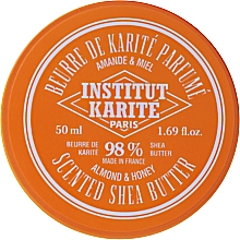 Sheabutter mit Mandel und Honig 98% - Institut Karite Almond Honey Scented Shea Butter — Bild N4