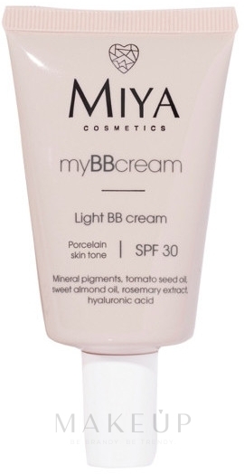 BB-Gesichtscreme - Miya Cosmetics My BB Cream SPF30 — Bild Porcelain Skin Tone