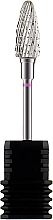Nagelfräser Mais 6 mm / 14 mm violett - Staleks Pro Expert Corn Purple — Bild N1