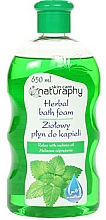 Düfte, Parfümerie und Kosmetik Kräuter-Badeschaum mit Zitronenmelissenöl - Naturaphy Herbal Bath Foam