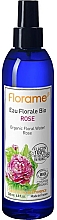 Düfte, Parfümerie und Kosmetik Rosenblütenwasser für das Gesicht - Florame Organic Floral Water Rose