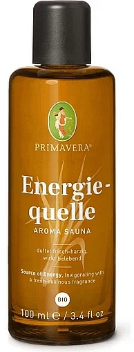 Saunakonzentrat - Primavera Organic Source of Energy Aroma Sauna — Bild N1