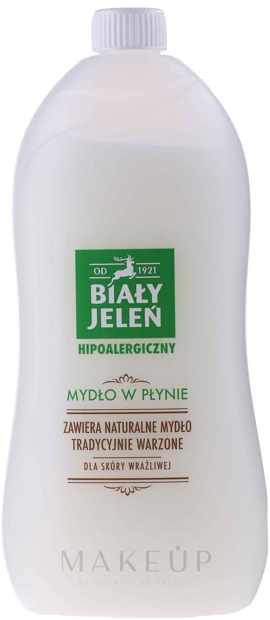 Hypoallergene Flüssigseife für empfindliche Haut - Bialy Jelen Hypoallergenic Soap Supply — Bild 1000 ml