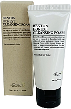 Düfte, Parfümerie und Kosmetik Gesichtsreinigungsschaum mit natürlichen Tensiden aus Palmöl - Benton Honest Cleansing Foam (Mini)