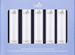 Düfte, Parfümerie und Kosmetik Regenerierender Haarfüller - La'dor Perfect Hair Fill-Up Mauve Edition