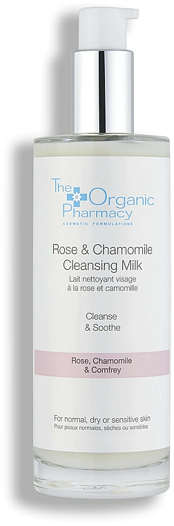 Reinigungsmilch für empfindliche Haut - The Organic Pharmacy Rose & Chamomile Cleansing Milk — Bild N2
