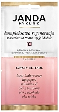 Düfte, Parfümerie und Kosmetik Revitalisierende Creme-Gesichtsmaske - Janda My Clinic Pure Retinol 