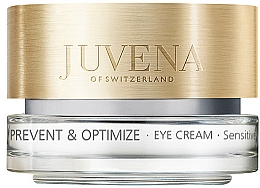 Düfte, Parfümerie und Kosmetik Ausgleichende Augenkonturcreme gegen erste Linien und Fältchen - Juvena Skin Optimize Eye Cream Sensitive