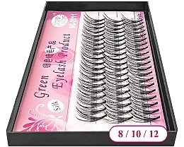 Düfte, Parfümerie und Kosmetik Wimpernbüschel C 8, 10, 12 mm - Clavier Pink Silk Green Eyelash 