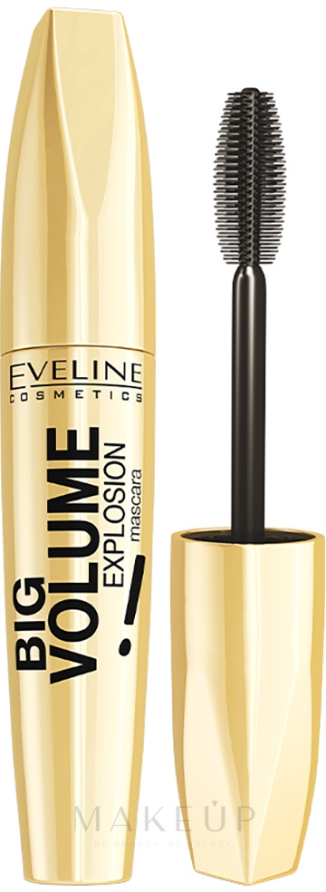 Mascara für voluminöse Wimpern - Eveline Cosmetics Big Volume Explosion — Bild 01 - Black