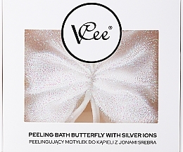 Waschlappen zum Peeling mit Silberionen - VCee Peeling Bath Butterfly With Silver Ions — Bild N2