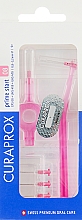 Düfte, Parfümerie und Kosmetik Interdentalbürsten-Set mit 2 Halter Prime Start CPS 08S rosa - Curaprox