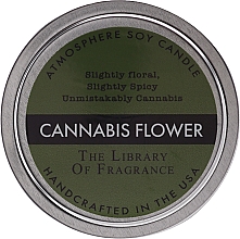 Düfte, Parfümerie und Kosmetik Soja-Duftkerze Hanfblüten - Demeter Fragrance The Library of Fragrance Cannabis Flower Atmosphere Soy Candle