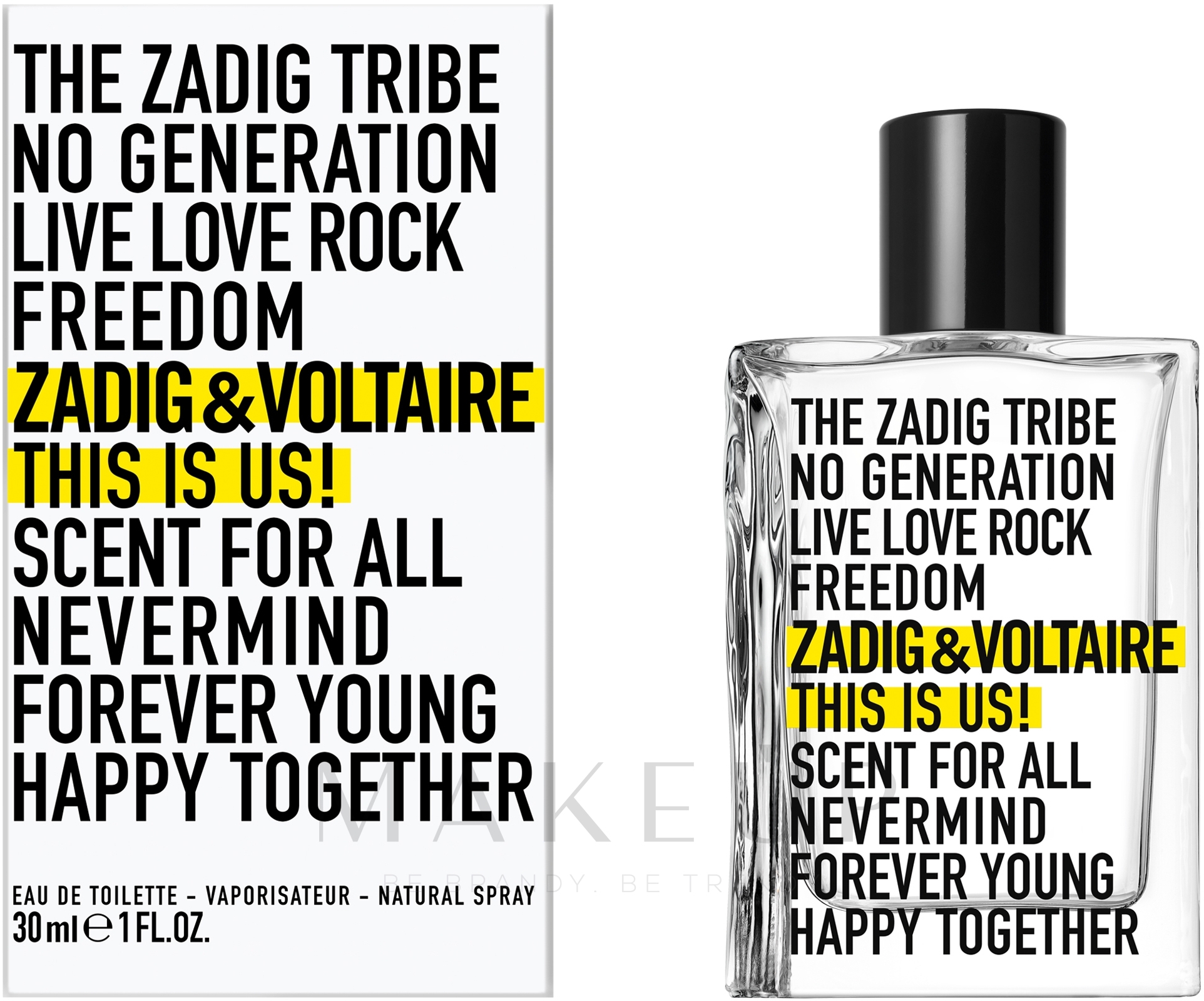 Zadig & Voltaire This is Us! - Eau de Toilette — Bild 30 ml