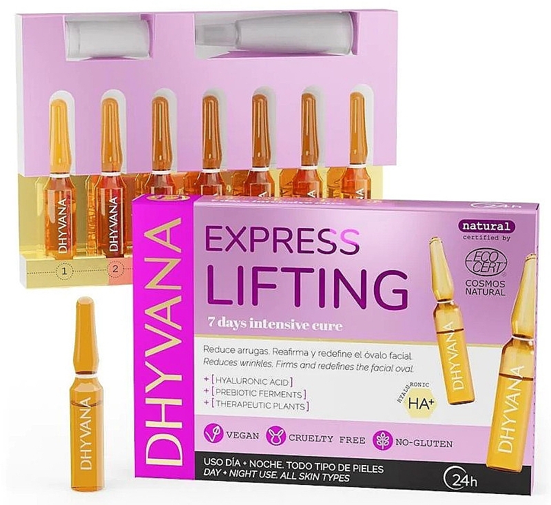 Gesichtsampullen Express-Lifting - Dhyvana Express Lifting Ampoules — Bild N2