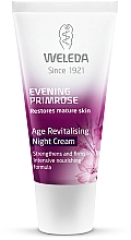 Düfte, Parfümerie und Kosmetik Revitalisierende Anti-Aging Nachtcreme für reife Haut - Weleda Evening Primrose Age Revitalizing Night Cream