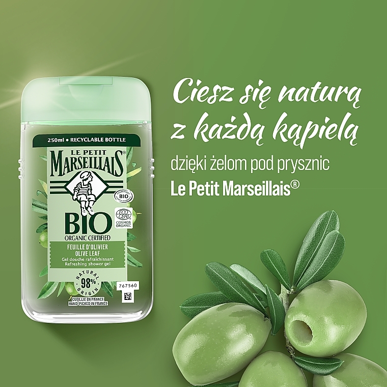 Duschgel Olivenblätter - Le Petit Marseillais — Bild N3