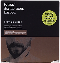 Düfte, Parfümerie und Kosmetik Hypoallergene Bartcreme - Tolpa Dermo Men Barber Cream